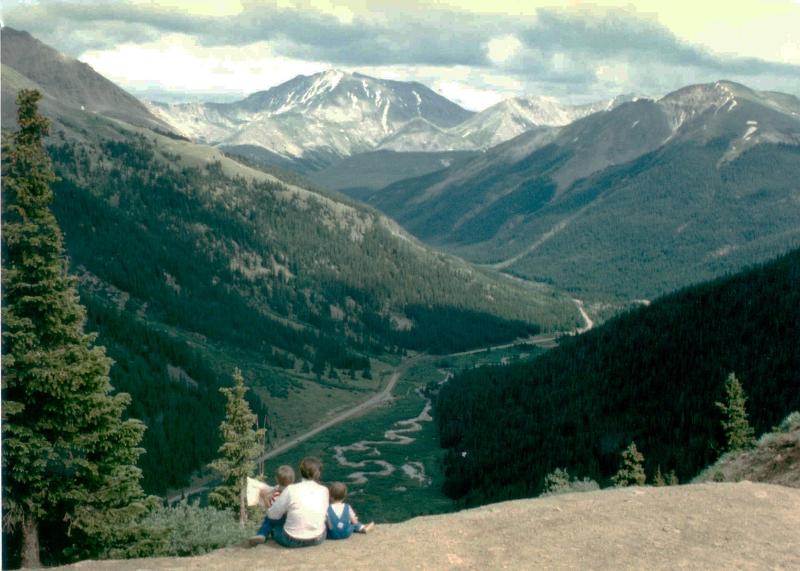 valley in the Colorado Rockies
