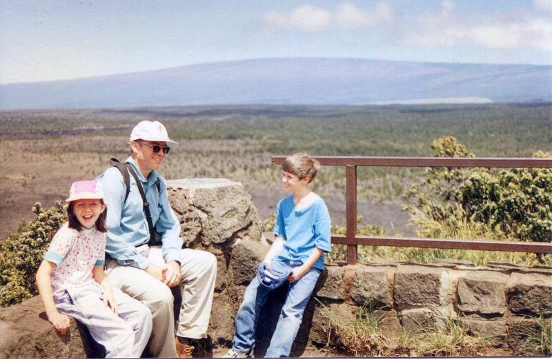 Mona Loa shield volcano